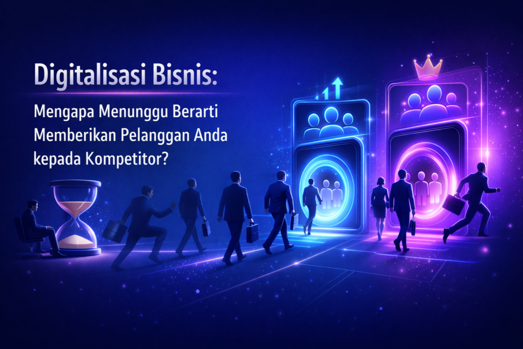 Digitalisasi Bisnis Mengapa Menunggu Berarti Memberikan Pelanggan Anda kepada Kompetitor