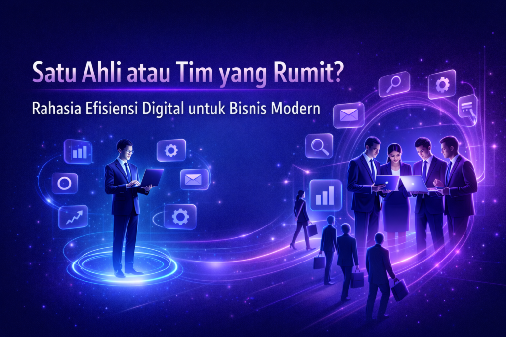 Satu Ahli atau Tim yang Rumit Rahasia Efisiensi Digital untuk Bisnis Modern